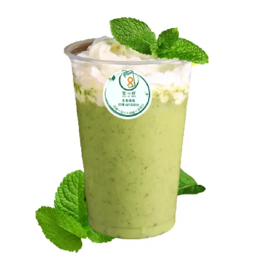 清涼薄荷奶昔