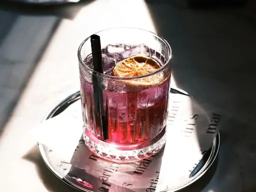 Black Tea Plum Cooler