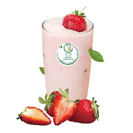 維C草莓奶昔